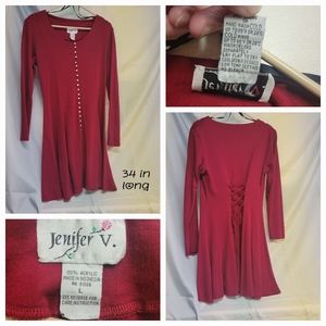 A very nice red dress or tunic